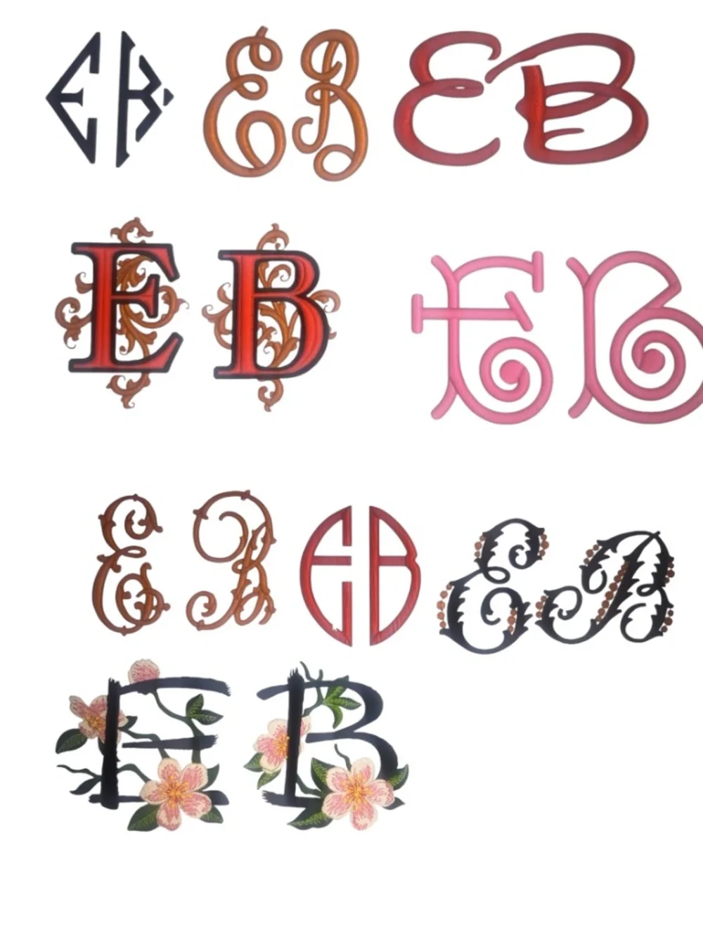 Personalized Embroidered Luxurious Bath Towel set 4 Monogrammed New